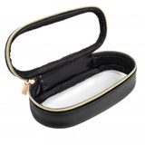 FFpaw Clear Makeup Brush Holder, Travel Makeup Brush Pouch Makeup Brush Bag Organizer Makeup Brush Travel Case with Zipper Water