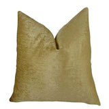 Plutus Brands Plutus Camp Evergreen Seaweed Handmade Throw Pillow, 20 X 20, Cream/Green/Brown