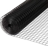 Fencer Wire Hardware Cloth, 1/2-Inch Mesh Size, 16 Gauge Galvanized Steel with Vinyl Coated Welded Wire Fence for Garden Fencing