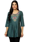 Libas Women'S A-Line Kurtis (58244B_Grey