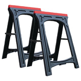 Performance Tool W54011 Saw Horse Set, 2Piece (150 lb capacity, 300 lbs Total)