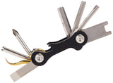 Scuba Choice 8in1 Scuba Diving 2.5 Black Mini Compact Multi Dive Tool