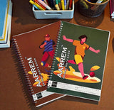 Akki Wold Spiral Notebook Unruled/Plain 400 Pages |A4 Size, 400 Pages (200 Pages X 2) | 75 Gsm | Plain Page/Multipack Profession