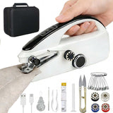 2026 New Portable Mini Handheld Sewing Machine kit, Easy to Use, Compact & Lightweight, Complete Accessories included, for Home,