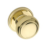 Colonial Entrance Handleset Finish: Polished Brass
