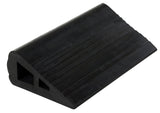 Vestil RBW5 Industrial Rubber Wedge, 61/2 L x 12 W x 3 H