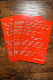 Know Your Rights Red Card - 4x6 Double-Sided (English/Spanish) | Residential & Public Encounters | Durable Wallet-Size Card (3)