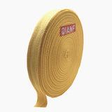 QIANF Multiple Color Twill Tape Ribbon 3/8 Wide 40 Yards Roll Webbing Herringbone Tape for Clothes Sewing Craft, Yellow