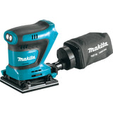 Makita XOB02Z 18V LXT LithiumIon Cordless 1/4 Sheet Finishing Sander, Tool Only