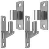 ZOOKASEA Gate Hinges, 304 Stainless Steel Gate Hinge, One-Piece Heavy Duty 5/8 Pin, 2-Pack Wall-Mounted Gate Hinge, for Farm Gat