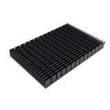 Awxlumv Aluminum Heat Sink 150mmx93mmx15mm/ 5.9x3.66x0.59 inch High Power Large Heatsink Module Cooler Fin for PCB Board LED Mot
