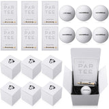 WinnerWhy 6 Sets Groomsman Proposal Gift Box With Golf Ball, Bamboo Tees, Invitation Cards - Accessories for Wedding, Best Men,