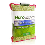 Nano Sponge Cleaning Sponges. Supersized Everyday Heavy Duty Household Kitchen and Dish Sponge. 2 Pack. 6 x 4