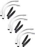 6 Pieces V Type Bike Brake Noodles Brake Cable Guide Tube Bend Pipe (3 Pieces 90 Noodles for Front Wheels, 3 Pieces 110 Noodles