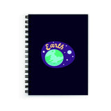 Plan To Gift Notebook Small Earth Notebook Wire Bound Spiral Printed Pages:160 (Size A5)