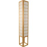 Red Lantern 72 Window Pane Shoji Lamp, Natural