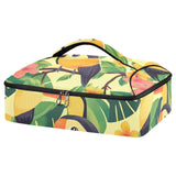 SyXIOP Insulated Casserole Carrier Bag Cartoon Cute Parrot Tropical