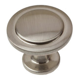 GlideRite Hardware 80960SN10 1.25 inch Diameter Classic Round Ring Satin Nickel Cabinet Knobs 10 Pack