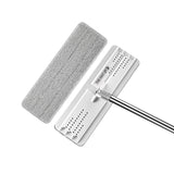 BOSHENG Flat Mop with Reusable Microfiber Pad, Flexible Mop Head for Efficient Cleaning, Ideal for Hardwood, Laminate, and Tile