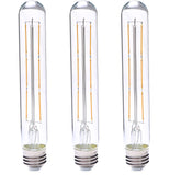 Artiva USA 10W (100W Equivalent), Dimmable T10 LED Light Bulb E26 Tubular, 3000K Warm White, Vintage Edison Bulb for Pendants, C