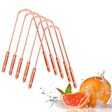 Nurpi Copper Tongue Cleaner For Adults And Kids Fights Bad Breath Oral Care Tongue Cleaner, Easy To Use Travel Friendly Pack Of