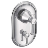 Moen T2310 Belfield PosiTemp with Builtin 3Function Transfer Valve Trim Kit, Valve Required, Chrome