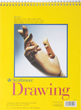 2Pack Strathmore 300 Series Drawing Pad, Medium Surface, 9x12 Wire Bound, 50 Sheets Each