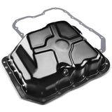 A-Premium Engine Oil Pan with Gasket Compatible with Jeep Patriot Compass Dodge Avenger Caliber Journey Chrysler 200 Cirrus Sebr