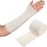 Nuanchu Cotton Stockinette Tubular Elastic Bandage Cast Sleeve Roll Elastic Wrap Tube Bandages Comfortable Cast Stockinette for
