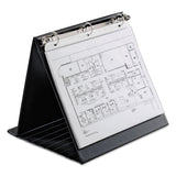 Cardinal 09260 Easel Ring Binder,Horizontal,1Inch Capacity,81/2Inch x11Inch ,Black