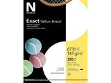 Neenah Paper Exact Vellum Bristol, 67 lb, 8.5 x 11, 250 Sheets, White, 94 Brightness (80211)