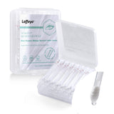 Loffeyo 50 Count Makeup Remover Cotton Swabs, Eye & Lip Sticks remover With White Lily, Liquid-Filled Makeup Remover Swabs, Spac