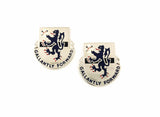 Army 71st Cavalry Regiment Unit Crest (Pair)