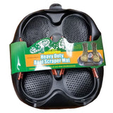 bulk buys OL173 Heavy Duty Boot Scraper Mat, Black/Orange