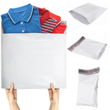 ABC PACK & SUPPLY White Gusseted Poly Mailers, 24 x 21 x 6 Inch. Pack of 25 Expansion Poly Mailers Bags. Shipping Envelopes for