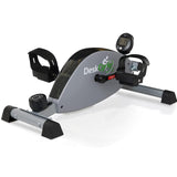 DeskCycle 2 Under Desk Bike Pedal Exerciser with Adjustable Height - Stationary Bikes for Home & Office (Grey)