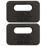 Yes4All Cast Iron Ruck Plate, Weighted Plate for Rucking, Swings, Squat, Strength Training, Fitness Workout, and Home Exercises