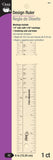 Dritz Design Ruler, 6-Inch