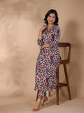 Anni Designer Women'S Rayon Blend Straight Printed Kurta With Pant (Nakari Cream-Nws_Xxl_Cream_Xx-Large),Cream,2XL,,,
