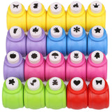 MAPLE DIY Art and Craft Punches for Creative School Projects/Gifting/Scrapbooking/Nail Art Craft for Kids aned Adults PACK OF 12