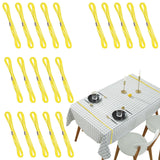 ELANE 20 Pcs Picnic Tablecloth Clips for Outdoor Tables,Picnic Table Clips for Tablecloth Clamps