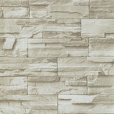 practicalWs Beige Brick Wallpaper Peel and Stick 17.7 x 393, Faux Brick Stone Wall Paper Self Adhesive Removable, Rock Contact P