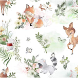 Flannel Nature Baby Fabric by Springs Sold by The Yard