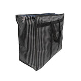 Marqueonn Multipurpose Extra Large Big Heavy Duty Storage Organizer Reusable Canvas Shopper Bag With Strong Handles And Base Wi