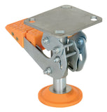 Vestil FLLKH6 Steel Floor Lock 69/16 to 75/8 in. Height Silver