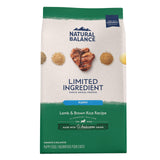 Natural Balance Limited Ingredient Puppy Dry Dog Food with Healthy Grains, Lamb & Brown Rice Recipe, 12 Pound (Pack of 1)