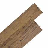 vidaXL Flooring Planks Walnut Brown 54.03 ft 36 pcs PVC