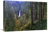 North Falls, Silver Falls State Park Near Salem, Oregon-Canvas Art-24X18