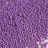 Tibaoffy Size 8/0 Crafts Glass Seed Beads 3mm Purple Beads for Jewelry Making (Total About 100g About 3600pcs)