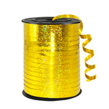 Gold Curling Ribbon, 500 Yard Shiny Metallic Gold Balloon String, 1/5 Ribbon Curling for Present Wrapping, Balloon Ribbon, Birth